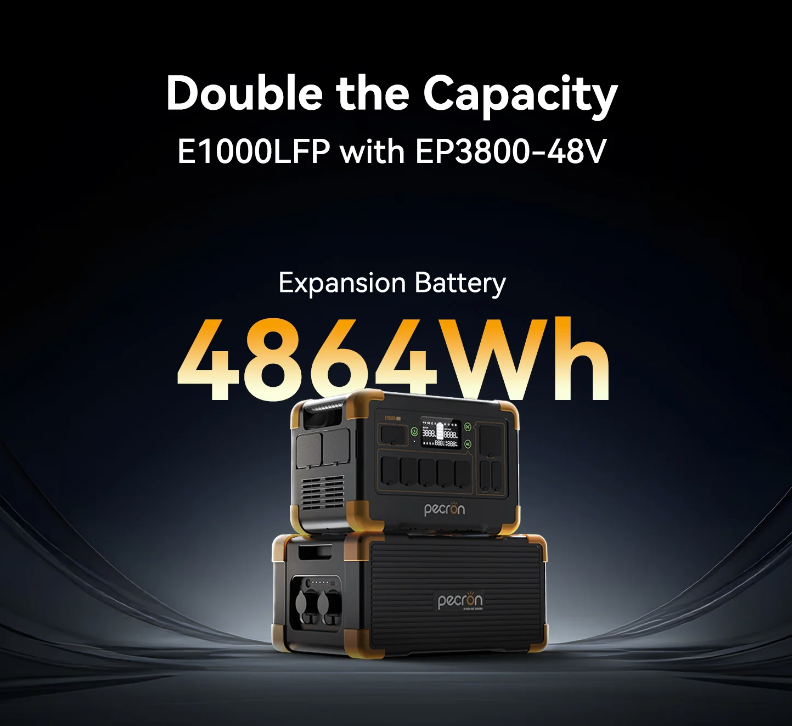 Pecron EP3800-48V Expansion Battery 3840Wh
