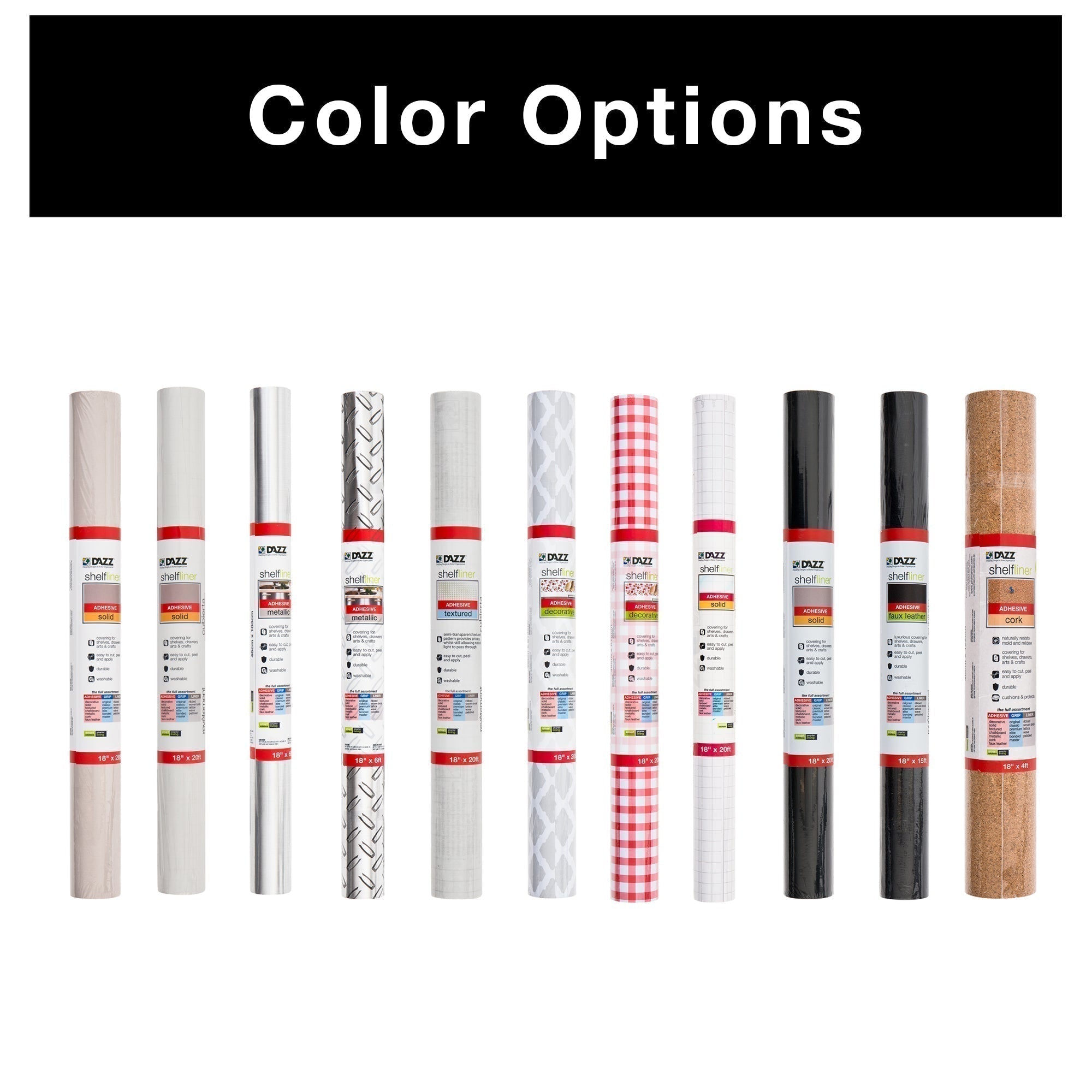 Adhesive Shelf Liner - Cork
